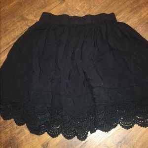 Black skirt